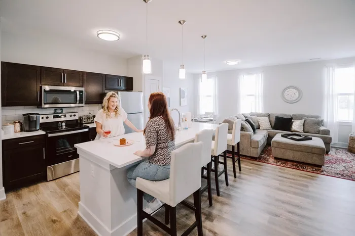 Modern Kitchen | LC Brier Creek | Apartments in Durham, NC