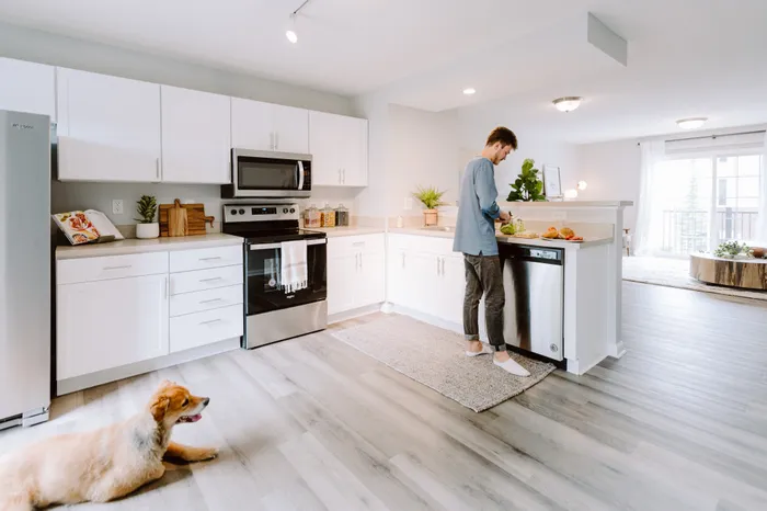 Spacious Kitchen | LC Dublin | Apartments in Dublin, Ohio