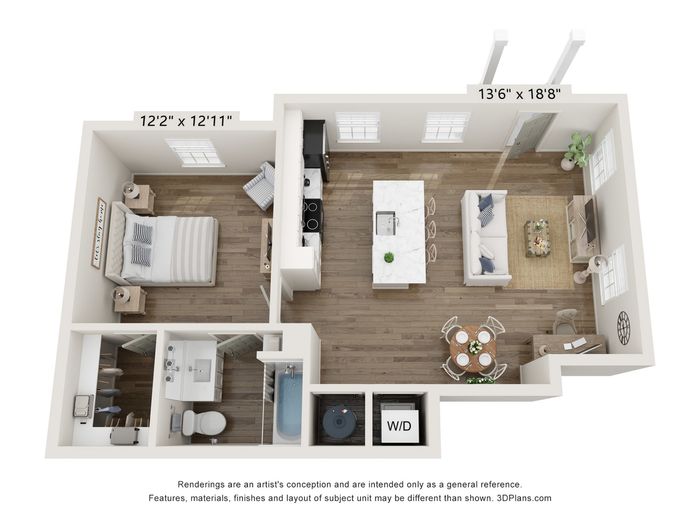 Bentley Flat Lower | Floor Plan