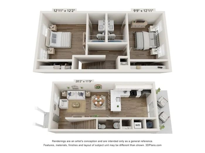 Ashton Townhome | Floor Plan