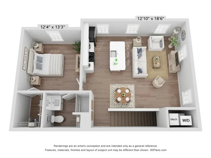 Bentley Flat | Floor Plan