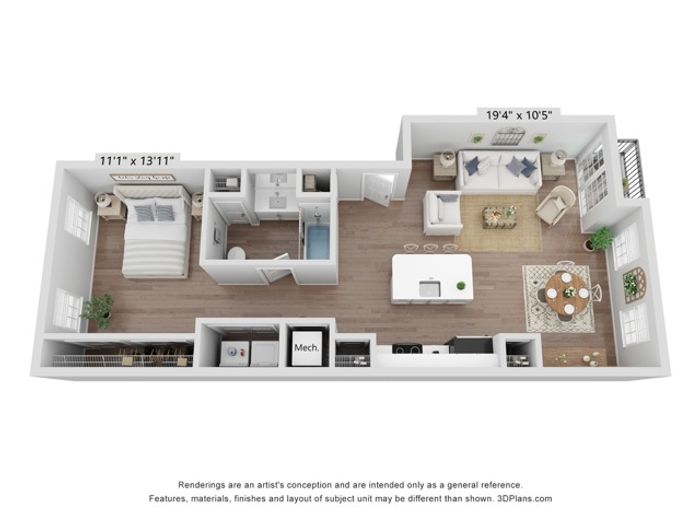 Greystone I Flat