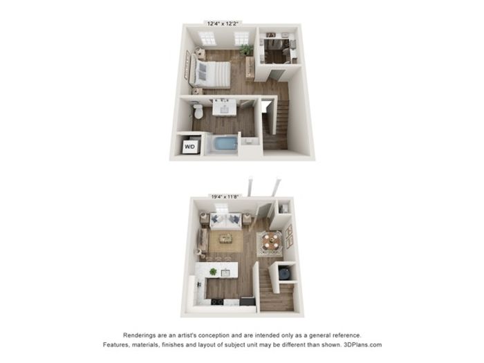 Trevor C Townhome | Floor Plan