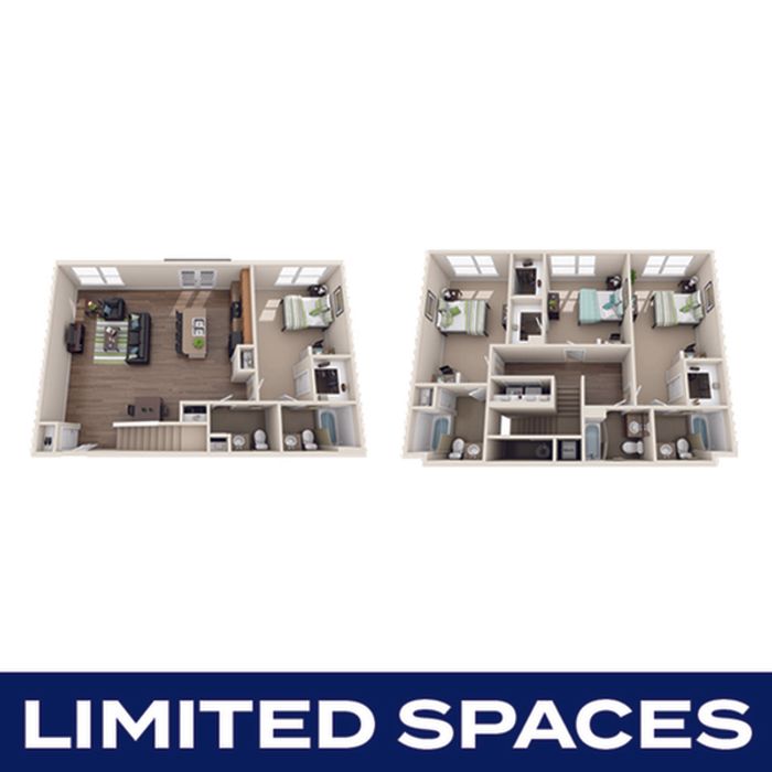 The Lex 4x4.5 Townhome - Limited Spaces