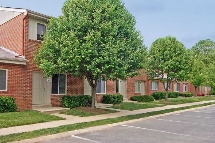 Exterior Brick townhomes