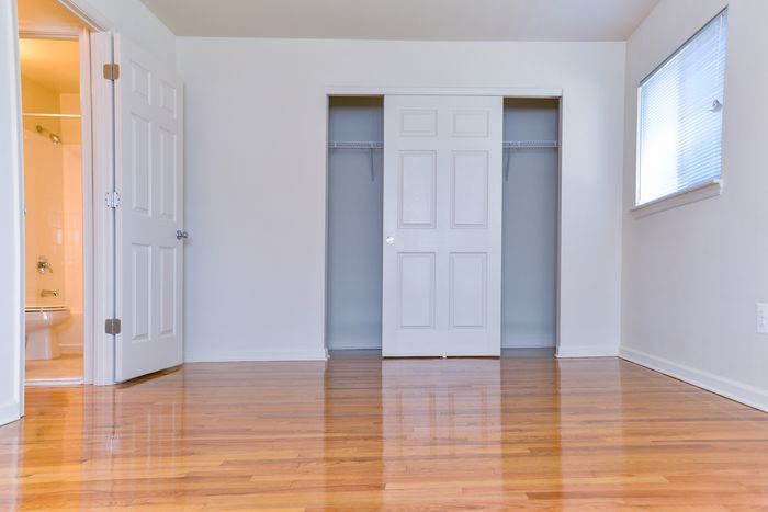 Bedroom with bathroom