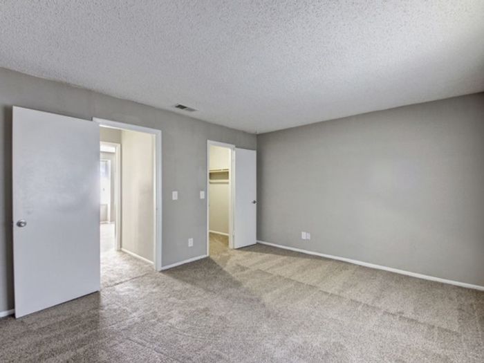 Three bedroom primary with walk-in closet