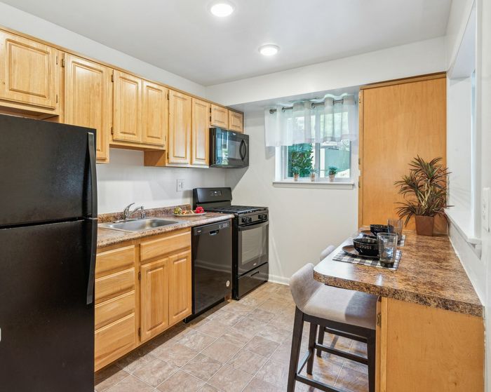 Kitchen with New Appliances