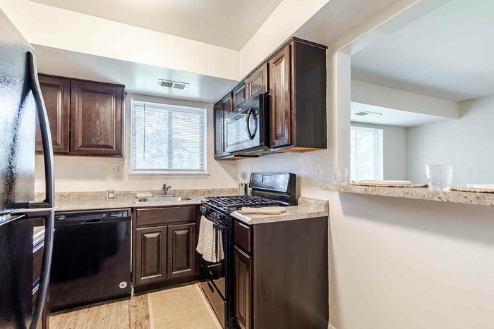 Kitchen - Black Appliances