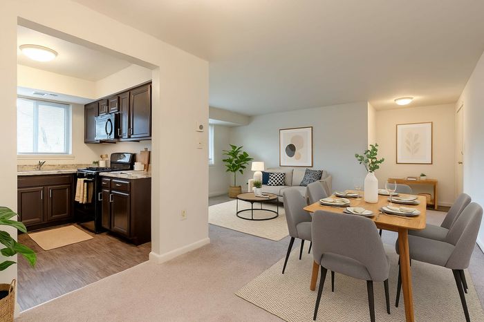 Living Dining Kitchen
