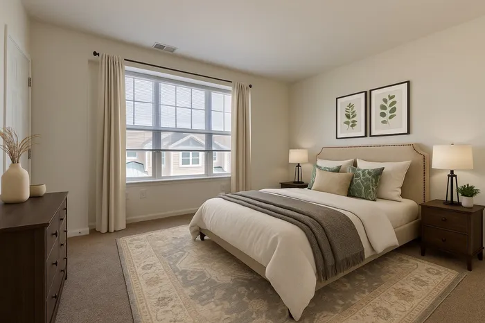 Large Bedrooms with Natural Light