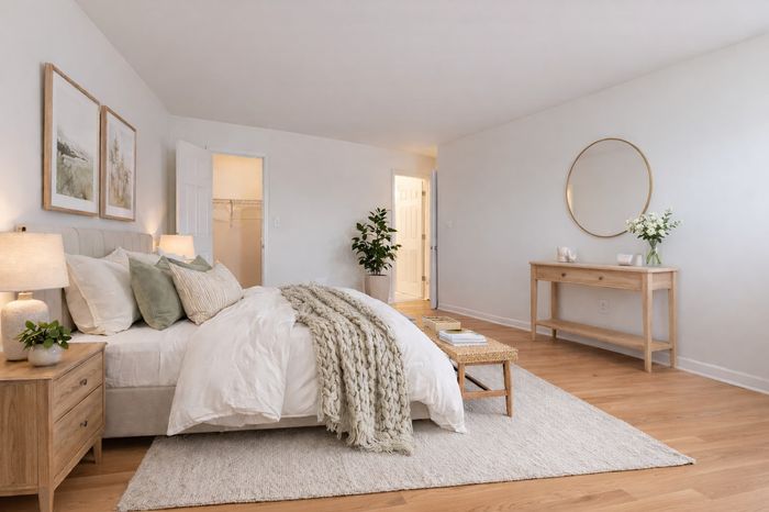 Bedroom with Walk-in Closet and En Suite Bath