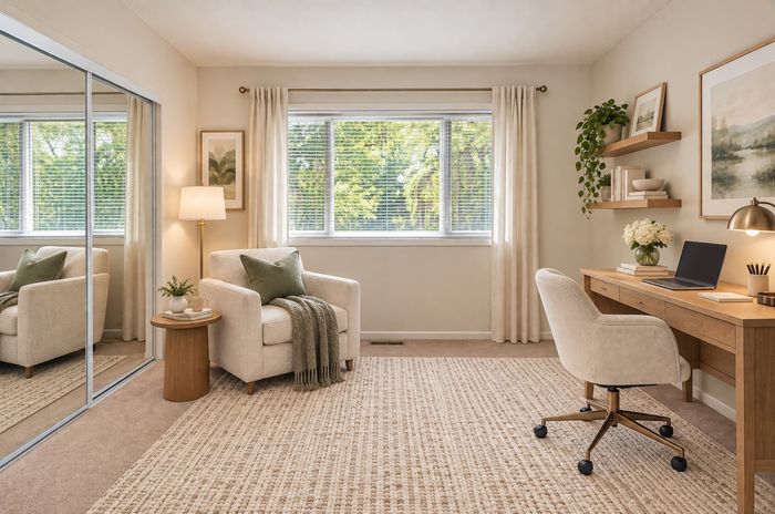 Secondary Bedroom or Flex Space