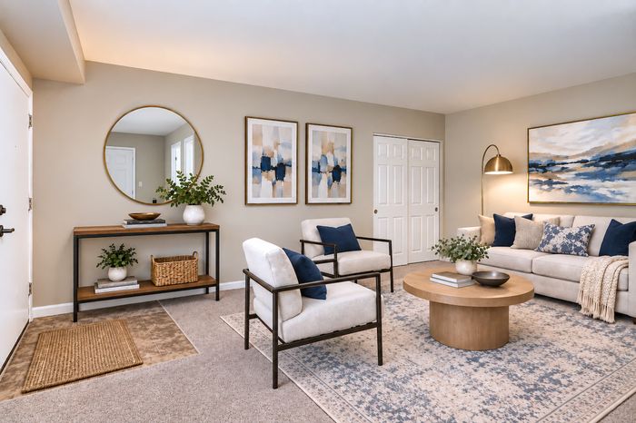 Living Room and Foyer