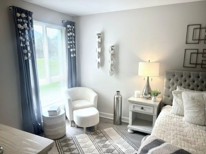 Bedroom with Large Window