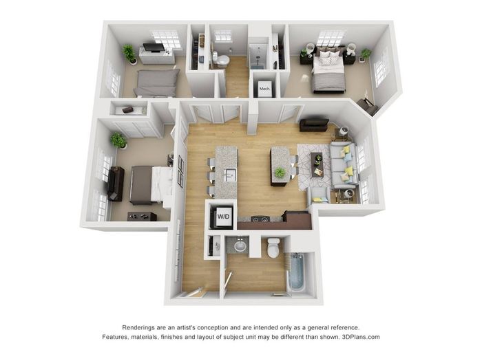 3 Br 2 Ba