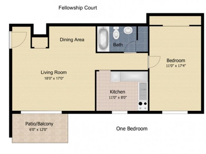 1 Bedroom Executive