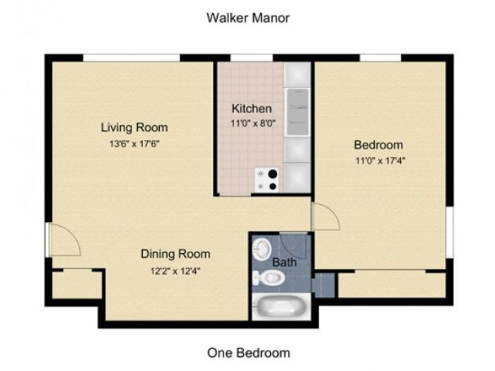 1 Bedroom Executive