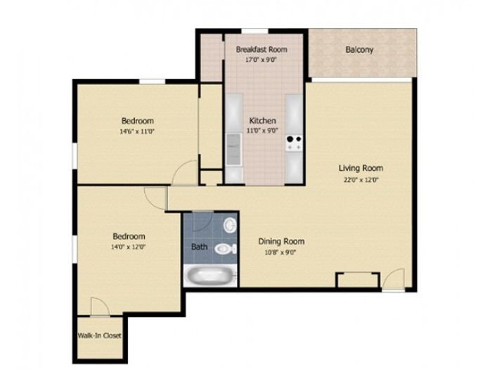 2 Bedroom