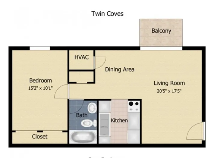 1 Bedroom