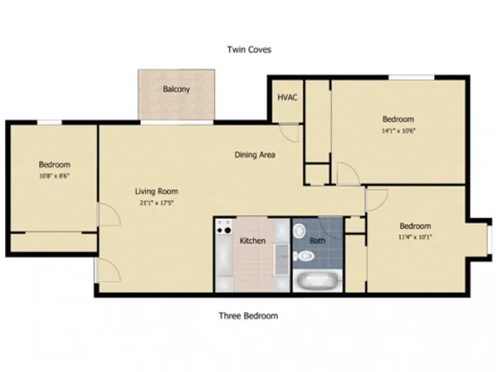 3 Bedroom