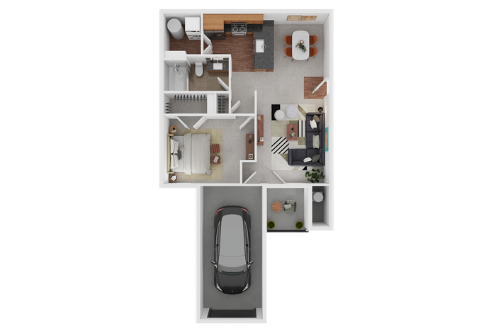 Alleghany Floor plan at Riverside