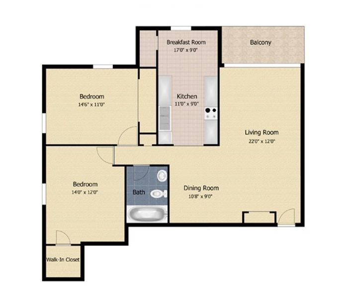 2 Bedroom