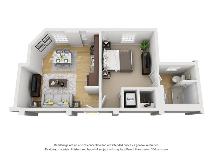 1 Br 1 Ba