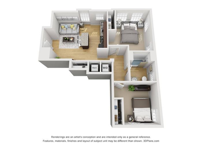 2Br 1Ba