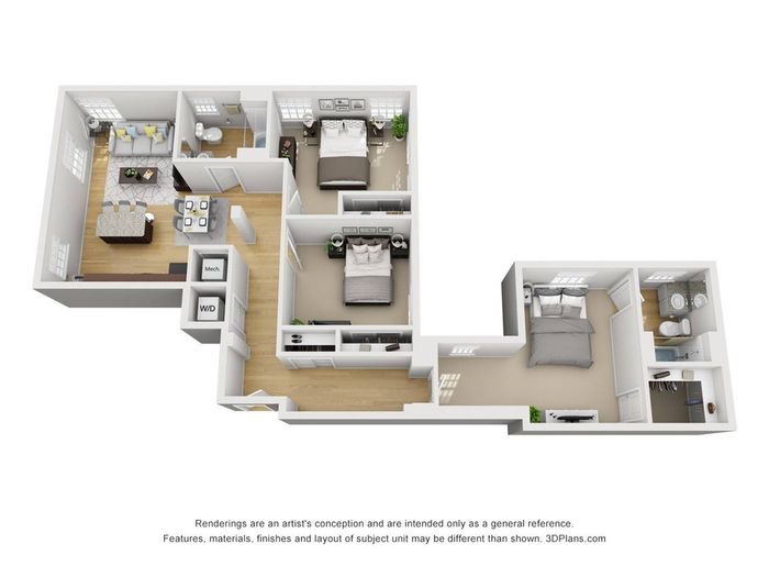 3BR 2Ba