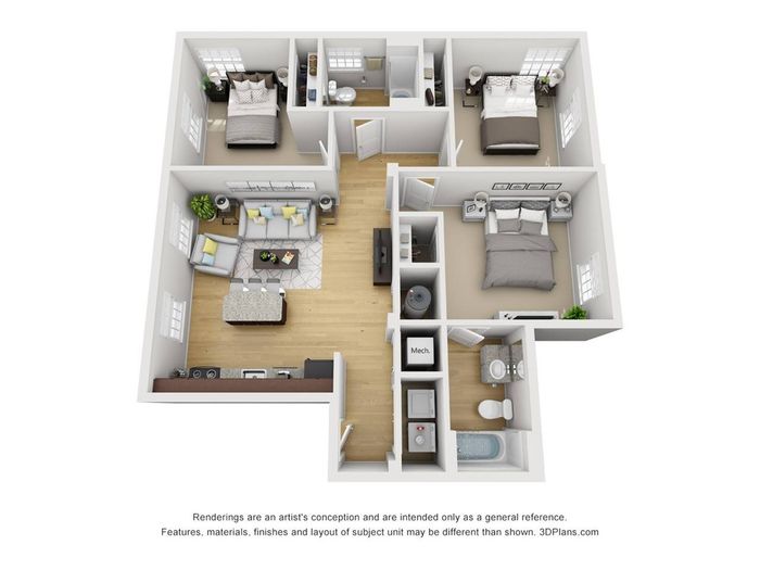 3BR 2Ba