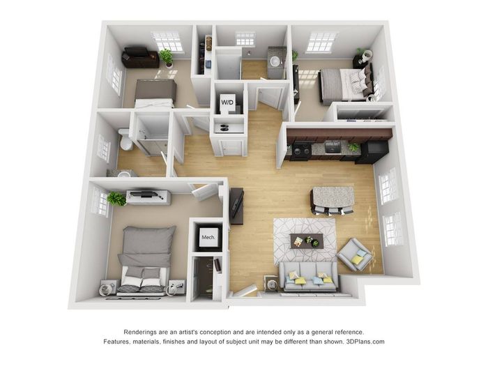3BR 2Ba