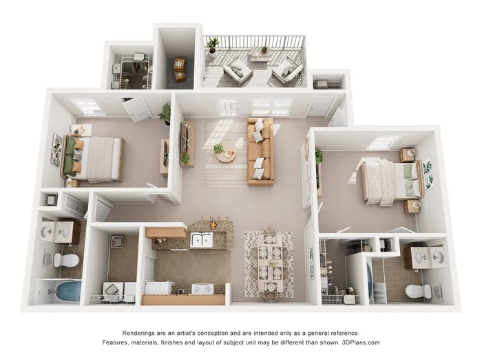 Creekside Park_2 Bed 2 Bath