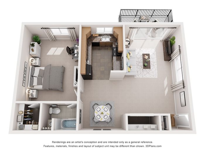 Belmont Park 1 Bedroom