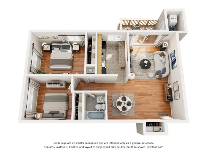 Hunter Hill 2 Bed Deluxe
