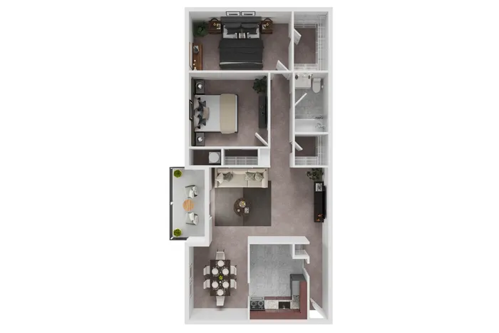 2 Bedroom