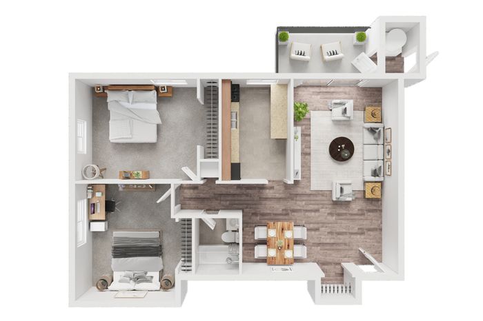2 Bedroom Executive