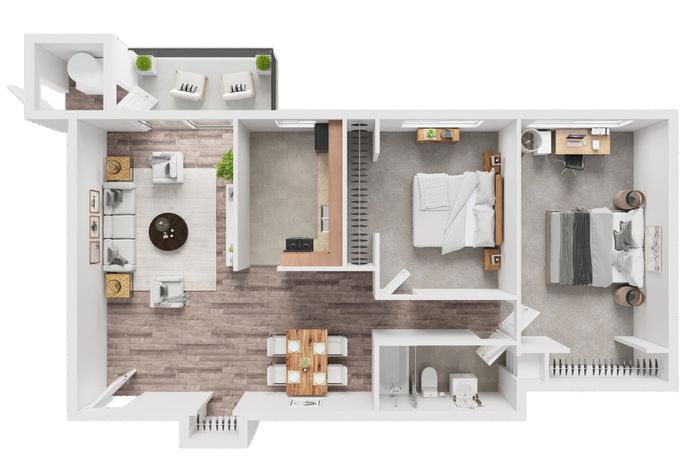 2 Bedroom