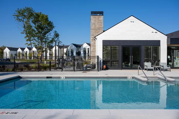 Outdoor heated pool