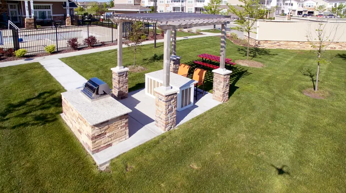 Outdoor Grilling Station