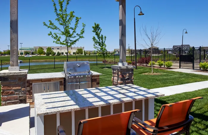 Outdoor Grilling Station