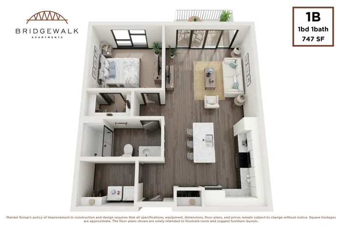 1 Bedroom 1 Bath