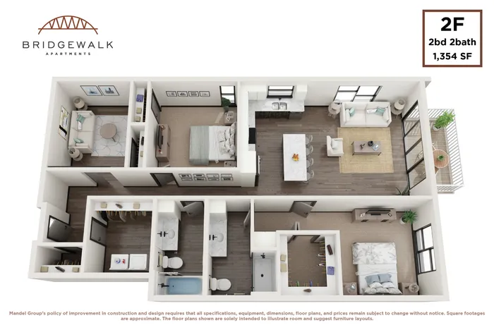 2 Bedroom 2 Bath