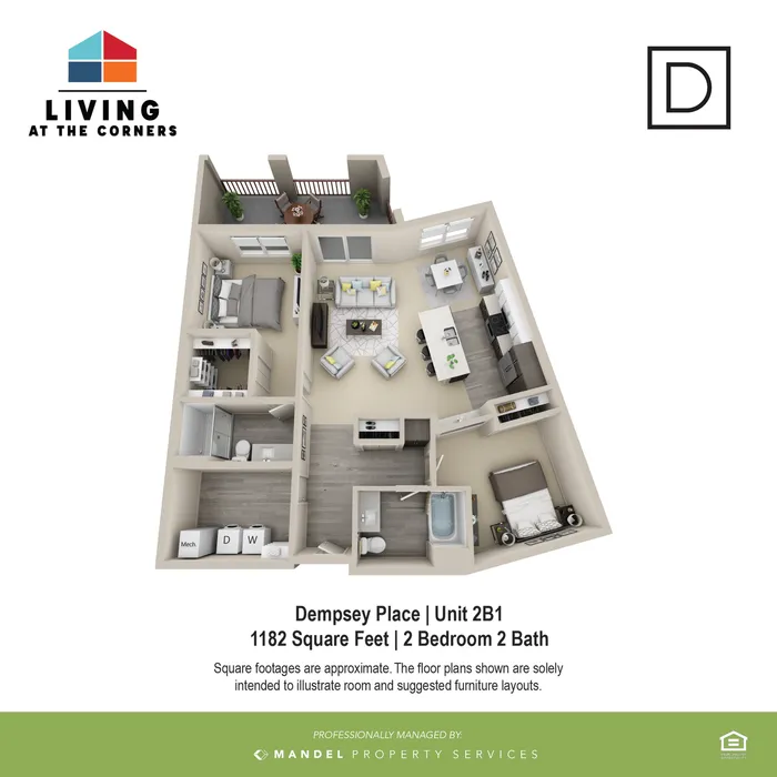 2BR/2BA