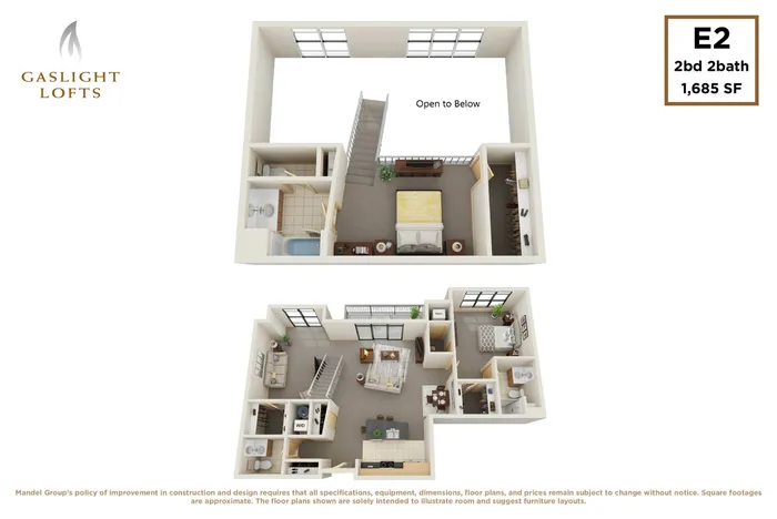 1 bedroom, 1 bath