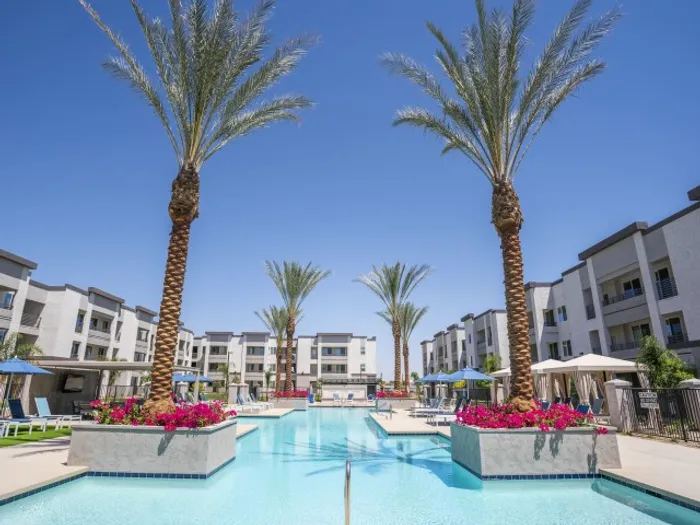 resort pool acero estrella commons apartments