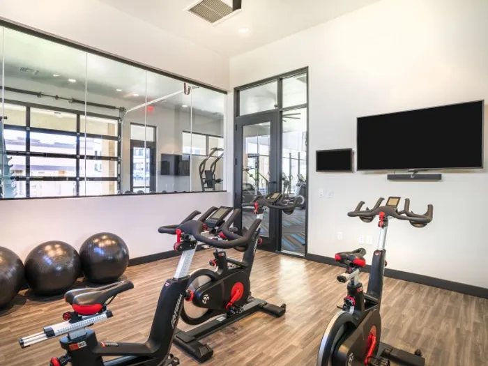 North Phoenix, AZ Pet-Friendly Apartments - Acero North Valley - Cycle Room With T.V. And Yoga Balls