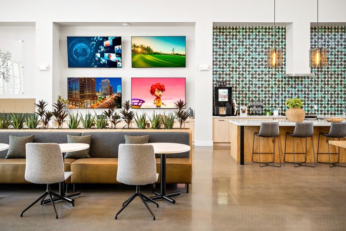 entertainment center clubhouse