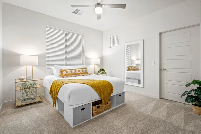 spacious bedrooms