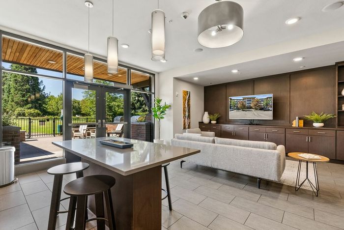 apartment with amenities